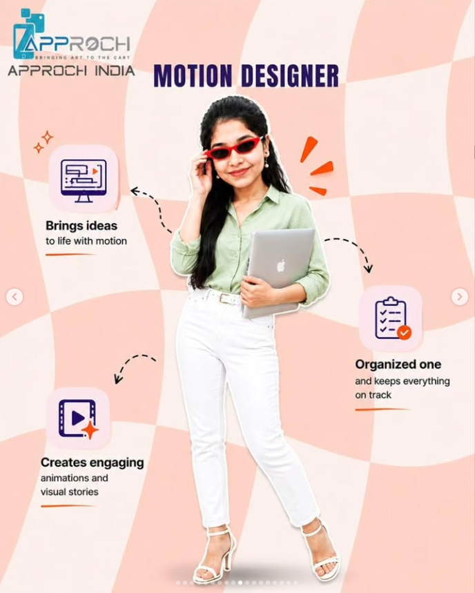 Approch India Motion Designer 2 caricature