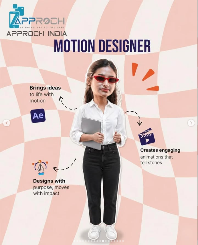 Approch India Motion Designer 3 caricature
